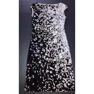 Ralph Lauren Two-Toned Midi Dress | Size 6